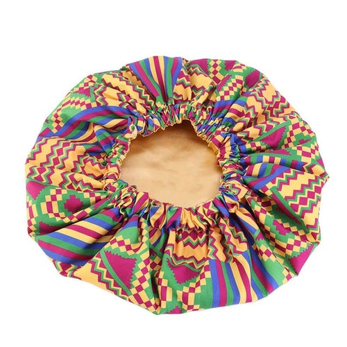 African Pattern Printed Fabric Bonnet