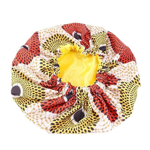 African Pattern Printed Fabric Bonnet