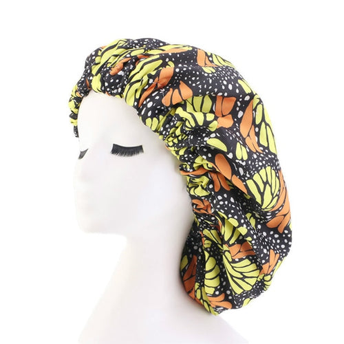 African Pattern Printed Fabric Bonnet