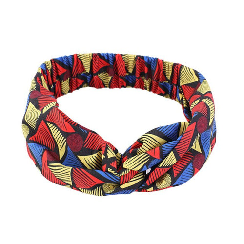 Pattern Print Headband Twist Style Hair Band