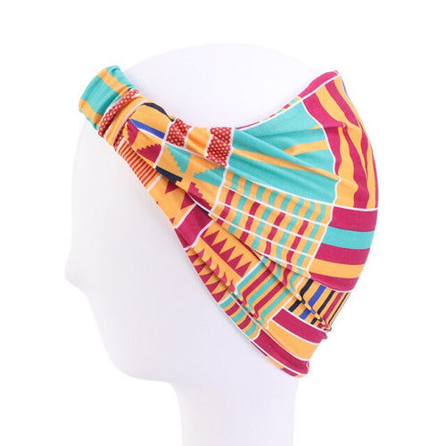 Pattern Print Headband Twist Style Hair Band