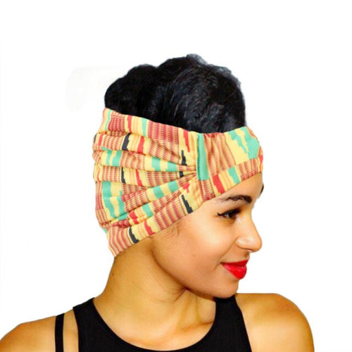 Pattern Print Headband Twist Style Hair Band