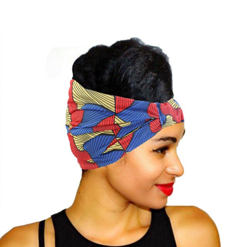 Pattern Print Headband Twist Style Hair Band