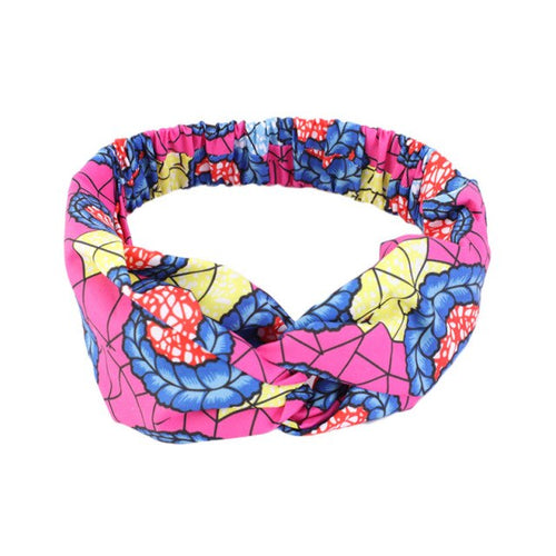 Pattern Print Headband Twist Style Hair Band