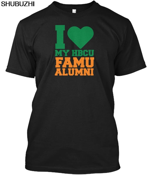 FAMU Alumni - I Love My HBCU Tagless Tee T-Shirt