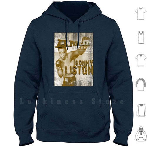 Sonny Liston Hoodie Boxing America Sports Classics