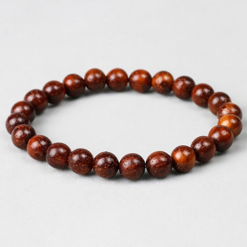 Wood Bracelet Beads 8mm Wood Sandalwood Bracelet