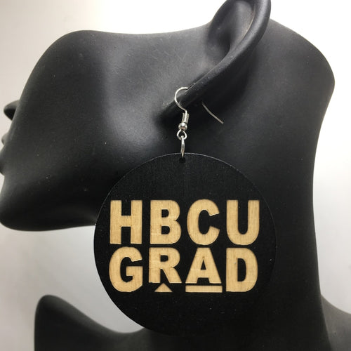 HBCU Wooden Earrings